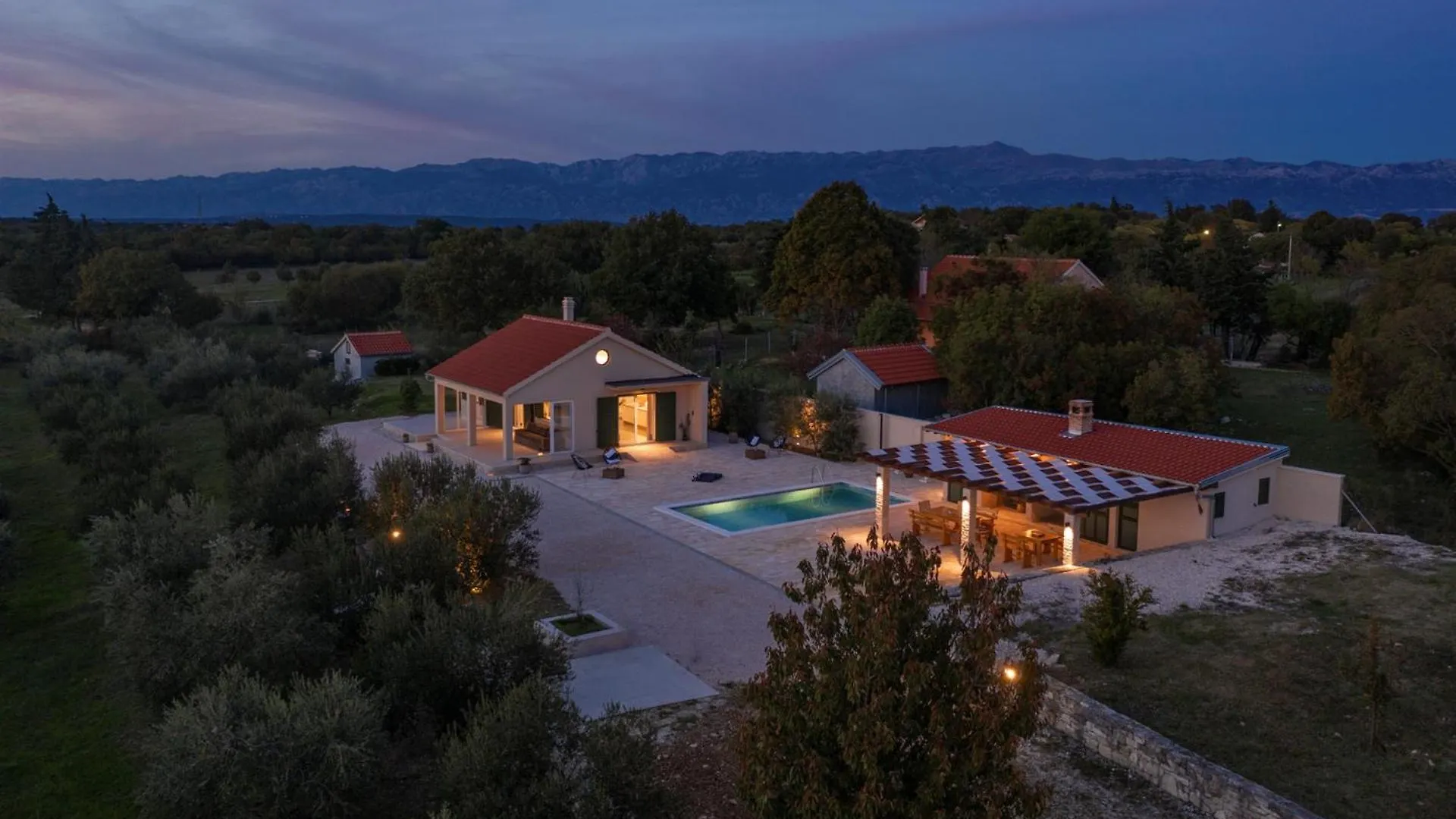 Villa Oliveto With Pool Donji Kasic Chorvatsko